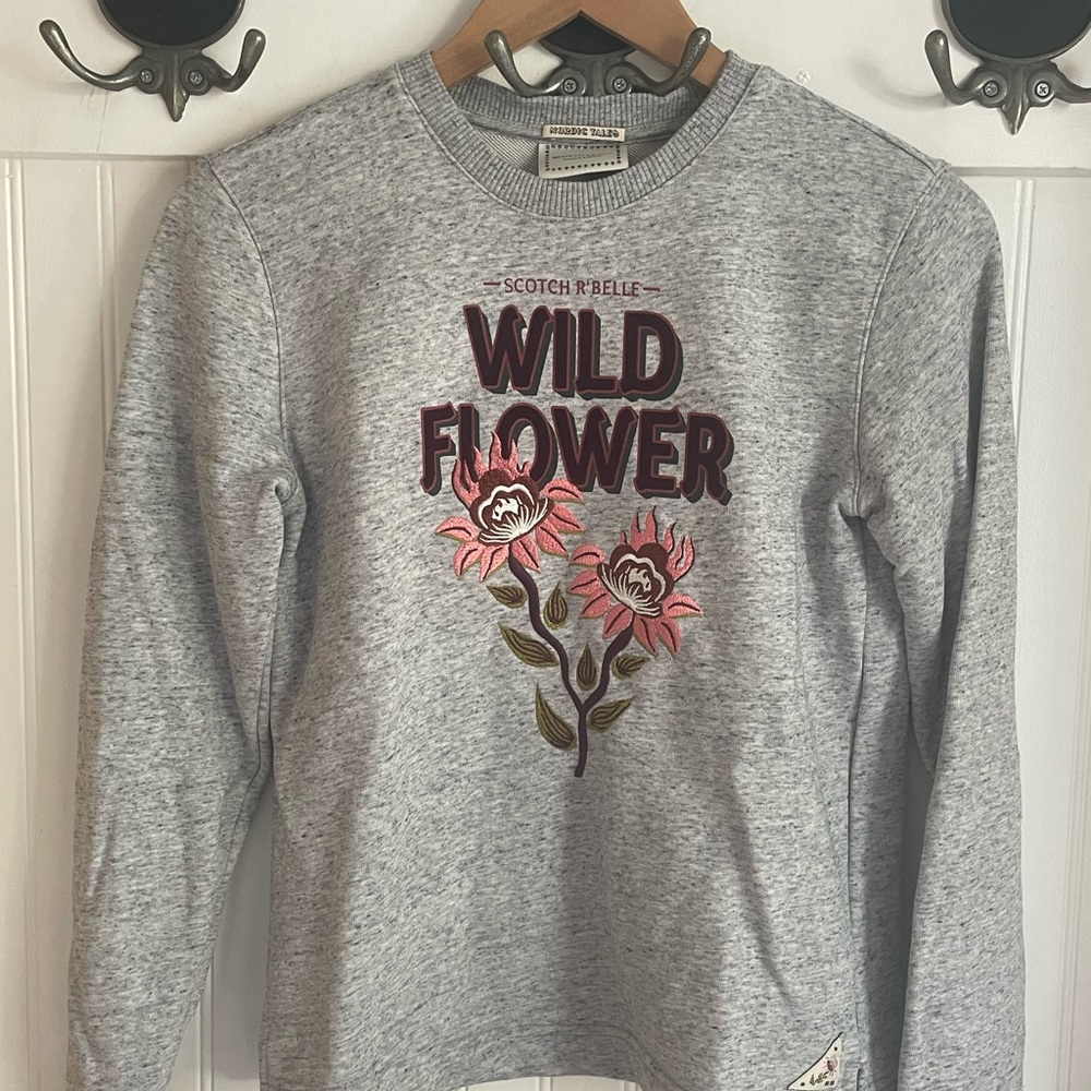Scotch R’Belle Girls Wildflower Sweatshirt